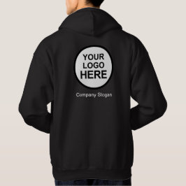 Moletom Hoodie com o logotipo de sua empresa na parte tras