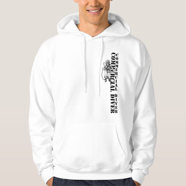 Moletom Hoodie comercial do mergulhador (Frente)
