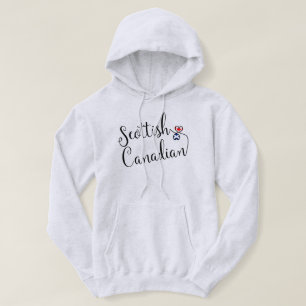Moletom Hoodie (Corações Entwinados) escocesa canadense