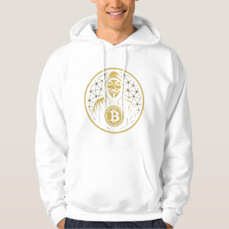 Moletom Hoodie Cripto Anônimo - Máscara de Hacker e Legend