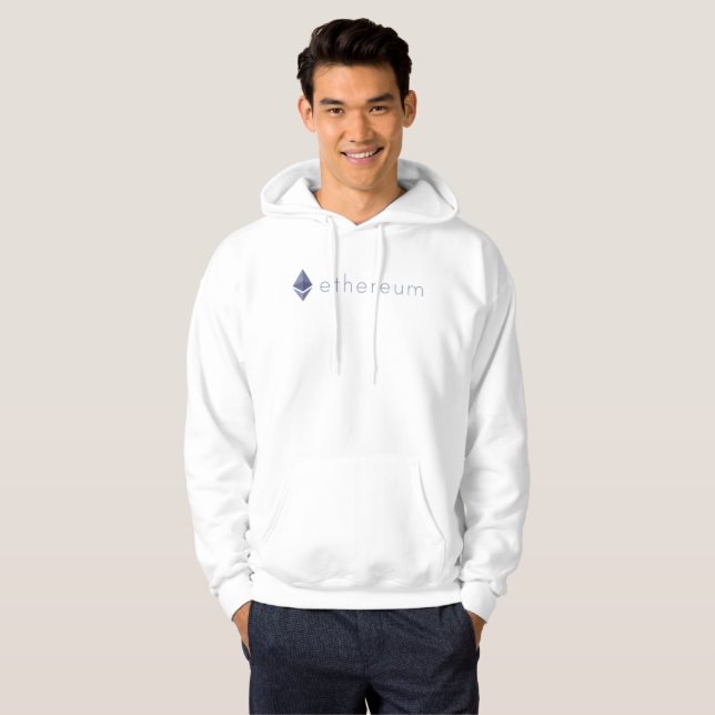 Moletom Hoodie cripto de Cryptocurrency do símbolo do (Frente Completa)