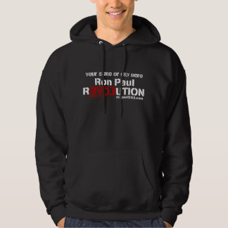 Moletom Hoodie customizável de Ron Paul