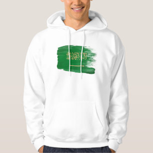 Moletom Hoodie da bandeira de Arábia Saudita