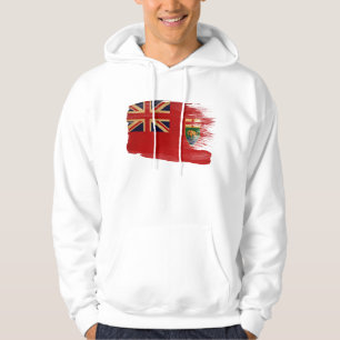 Moletom Hoodie da bandeira de Manitoba
