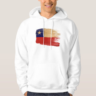 Moletom Hoodie da bandeira do Chile