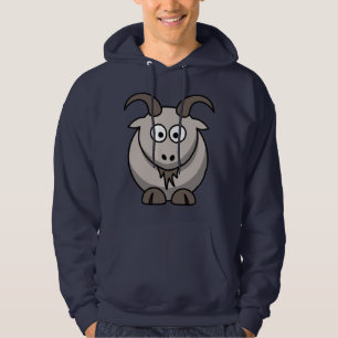 Moletom Hoodie da cabra dos desenhos animados