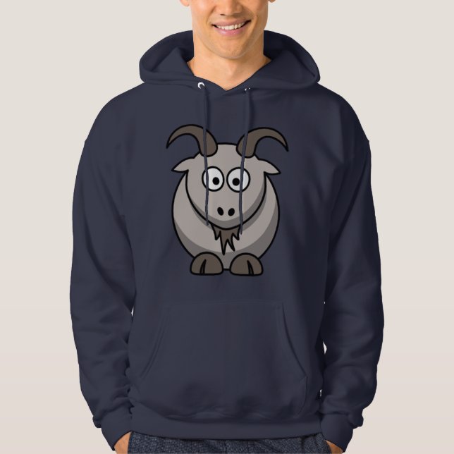 Moletom Hoodie da cabra dos desenhos animados (Frente)