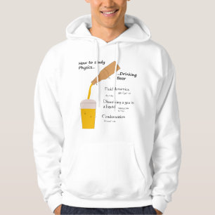 Moletom Hoodie da cerveja e da física