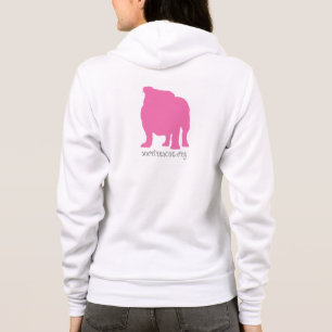 Moletom Hoodie da intimidação do rosa do SNORT