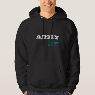 Moletom Hoodie da irmã do exército