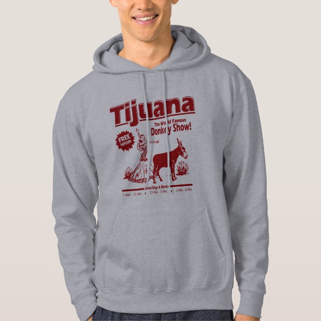 Moletom Hoodie da mostra do asno (Frente)