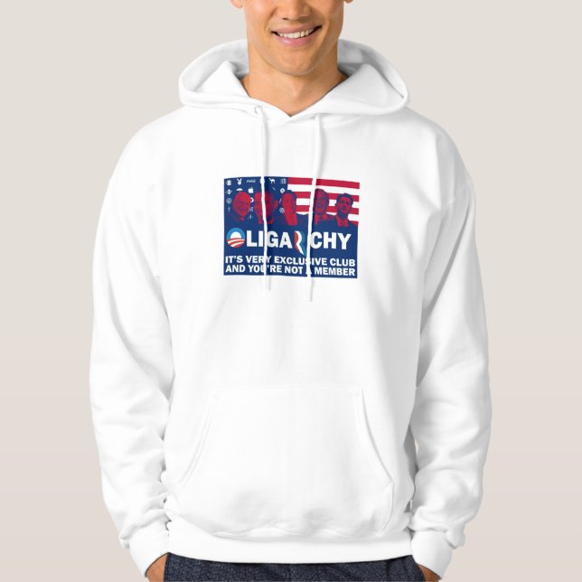 Moletom Hoodie da oligarquia (Frente)