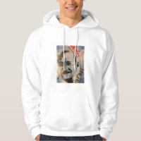 Hoodie da rebelião de Gandhi (arte feita por