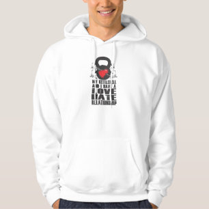 Moletom Hoodie da relação amor ódio de Kettlebell