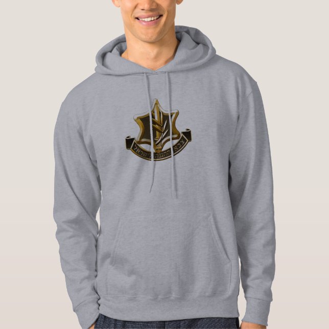 Moletom Hoodie das forças de defesa de Israel (Frente)