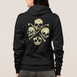 Moletom Hoodie de 4 crânios