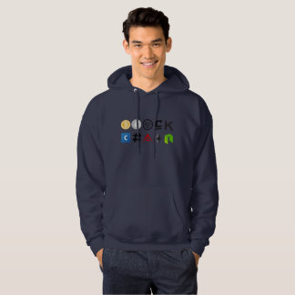 Moletom Hoodie de Blockchain com cripto