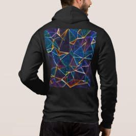 Moletom Hoodie de bolhas quebradas