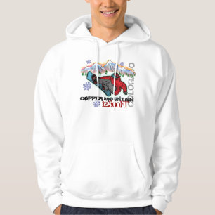 Moletom Hoodie de cobre do fragmento do snowboarder de