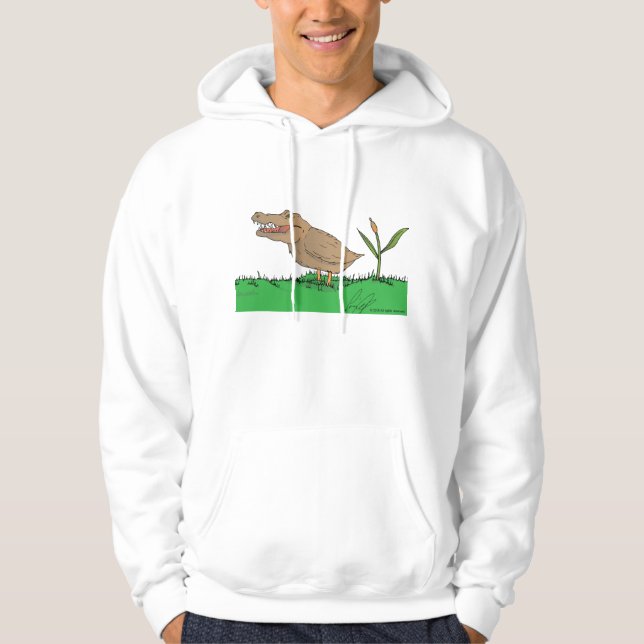 Moletom Hoodie de Crocoduck na cor! (Frente)