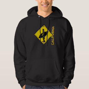 Moletom Hoodie de cruzamento do surfista da Califórnia