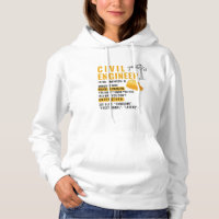 Hoodie de definição de Engenheiro civil