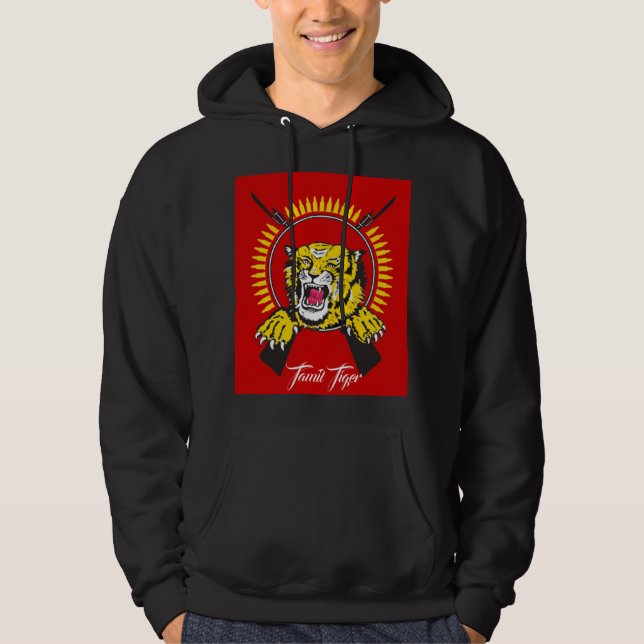 Moletom Hoodie de Eelam do Tamil (Frente)