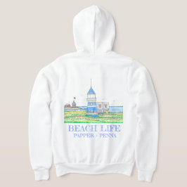 Moletom Hoodie de Farol Azul