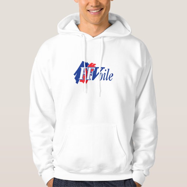 Moletom Hoodie de FFVoile (Frente)
