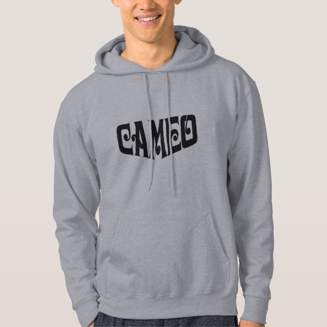 Moletom Hoodie de homem com logotipo preto (Frente)