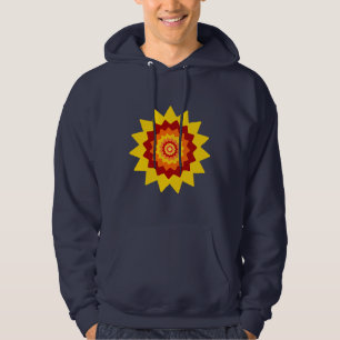 Moletom Hoodie de Homens da Flor Ímpar