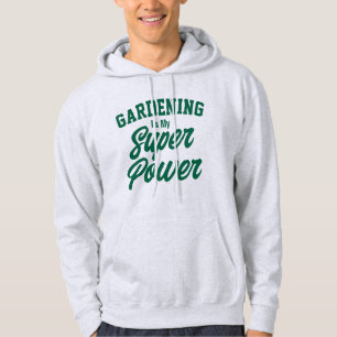 Moletom Hoodie de jardinagem masculina