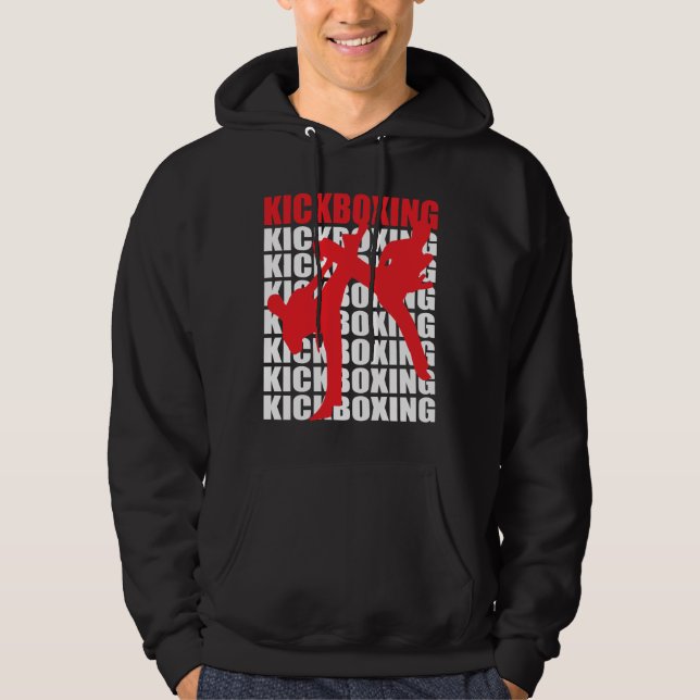 Moletom Hoodie de Kickboxing (Frente)