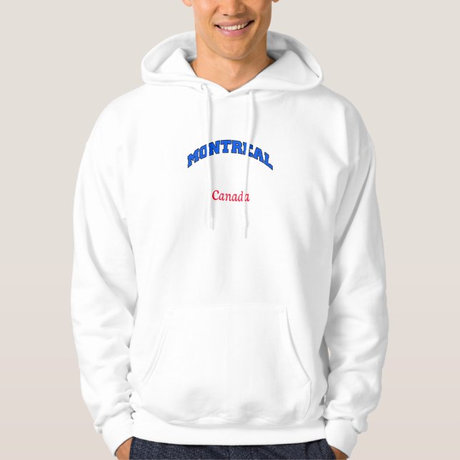 Moletom Hoodie de Montreal Canadá (Frente)