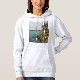 Moletom Hoodie de mulheres da costa do Oregon