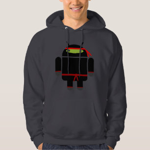 Moletom Hoodie de Ninja do Android