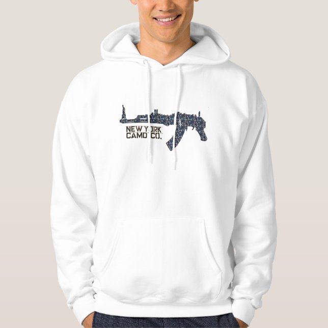 Moletom Hoodie de NY Camo Co NY AK (Frente)