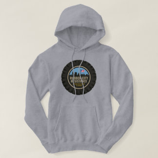 Moletom Hoodie de resistência da cidade de borracha