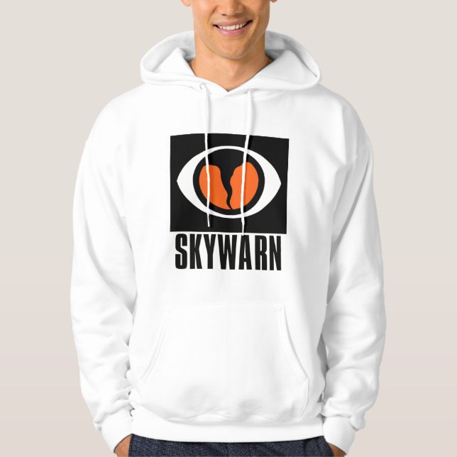 Moletom Hoodie de SKYWARN (parte dianteira) (Frente)
