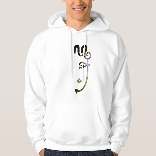 MOLETOM HOODIE DE SPACELOGO2&NAME (Frente)