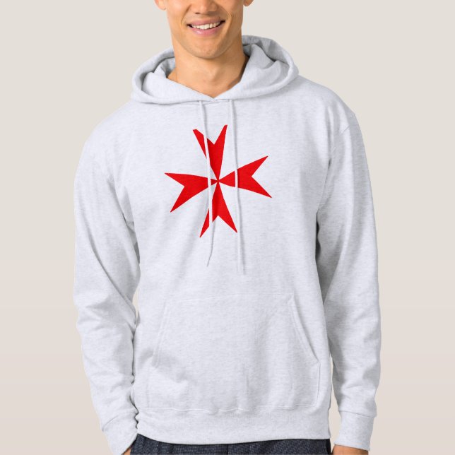 Moletom Hoodie de Templar dos cavaleiros (Frente)