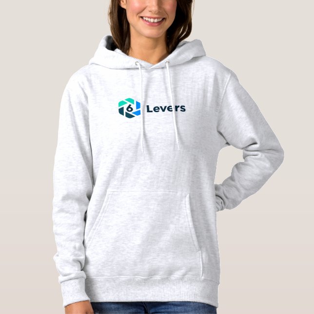 Moletom Hoodie, de uso feminino (Frente)