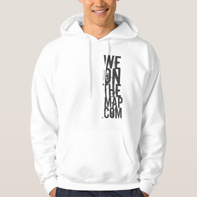 Moletom Hoodie de WeOnTheMap.com (Frente)