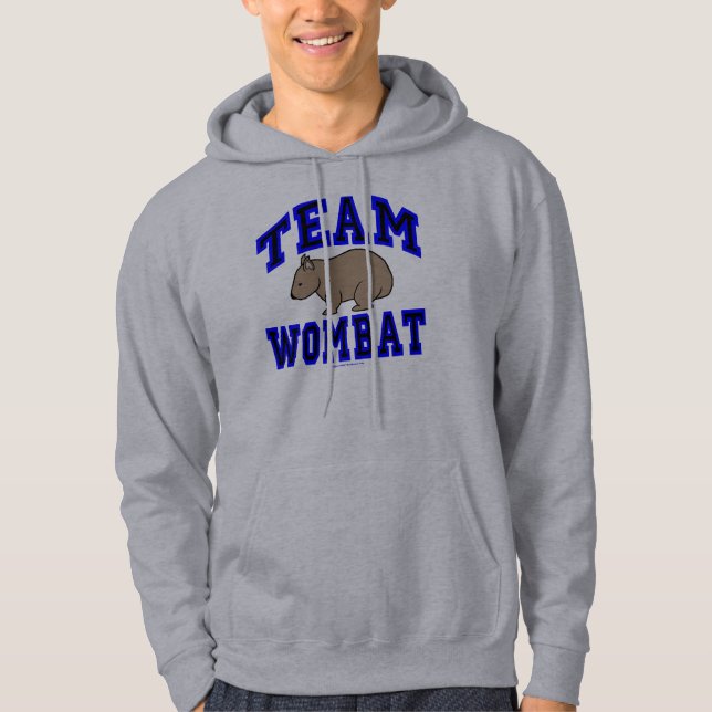 Moletom Hoodie de Wombat IV da equipe (Frente)