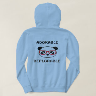 Moletom Hoodie Deplorável - Adorável Leon Panda Deplorável