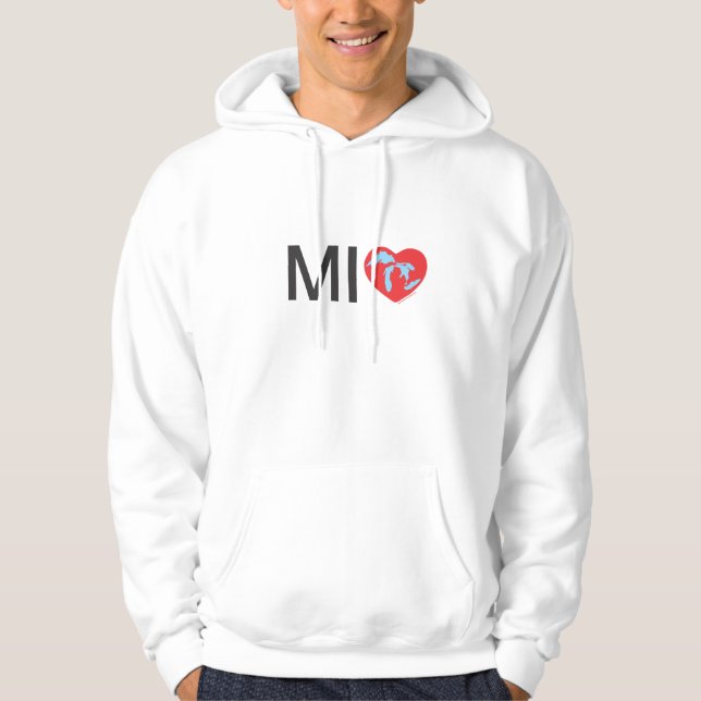 Moletom Hoodie do amor do MI (Frente)