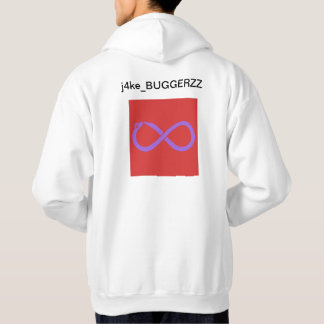 Moletom Hoodie do branco de BUGGERZZ