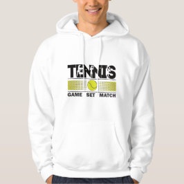 Moletom Hoodie do conjunto de jogos do tênis