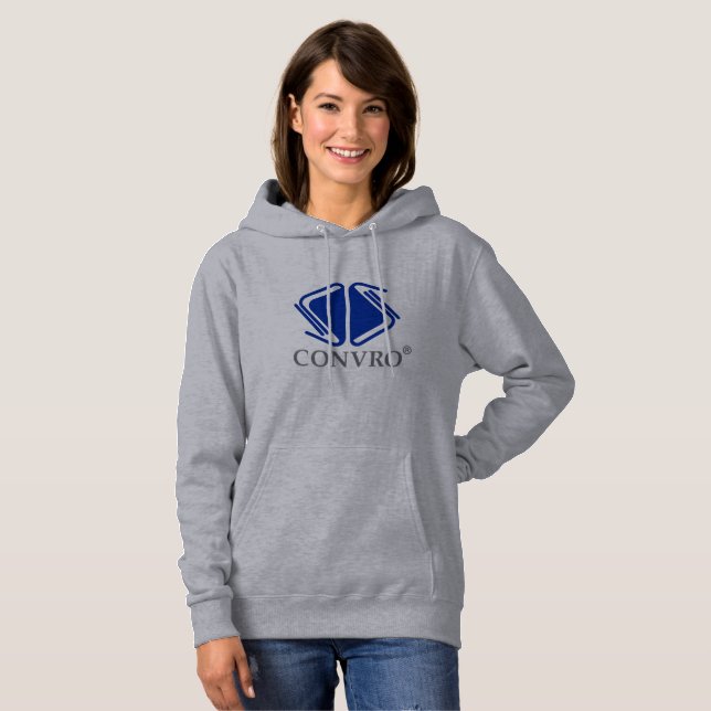 Moletom Hoodie do Convro das mulheres (Frente Completa)