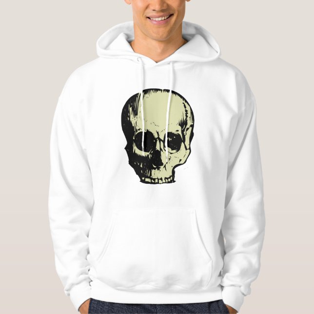 Moletom Hoodie do crânio (Frente)